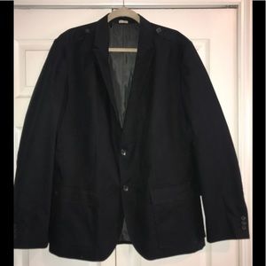 Men’s Black Calvin Klein Blazer Sport Jacket Coat